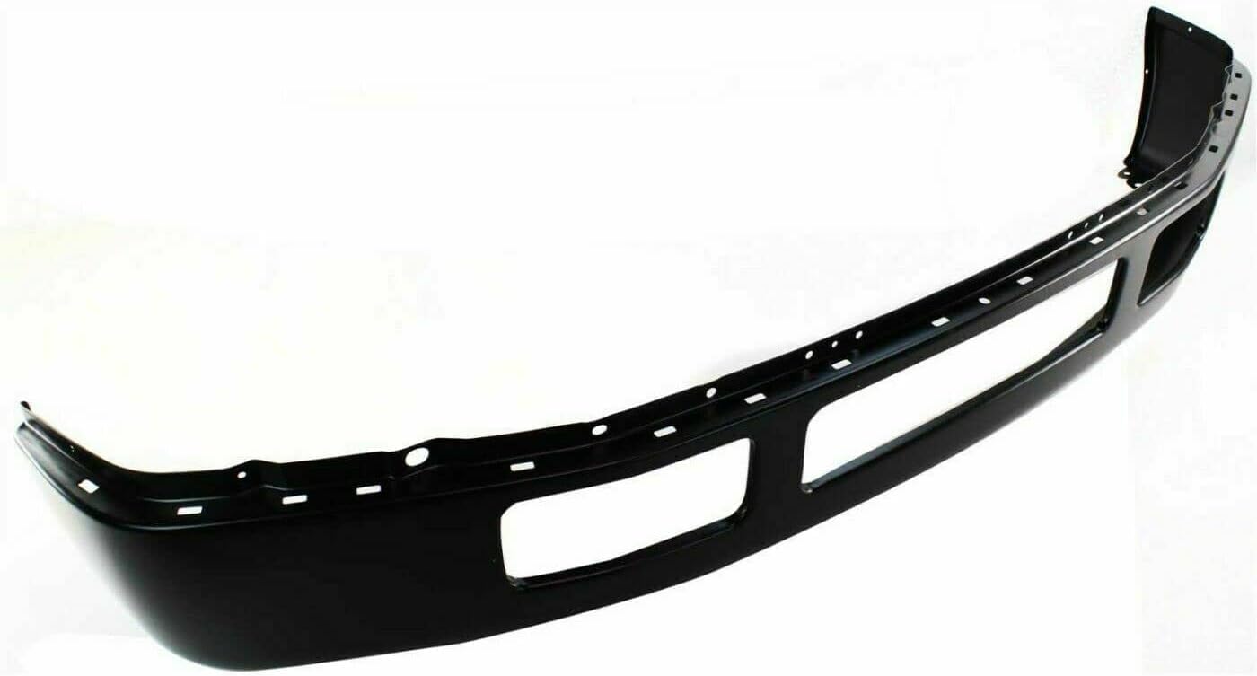 AUTOS PARTS PLUS Front Bumper Primed Steel + Mounting Plate + Outer Brackets + Left Driver and Right Passenger Side Direct Replacement Compatible With 2005-2007 Ford F-250 / F-350 Super Duty FO1002393