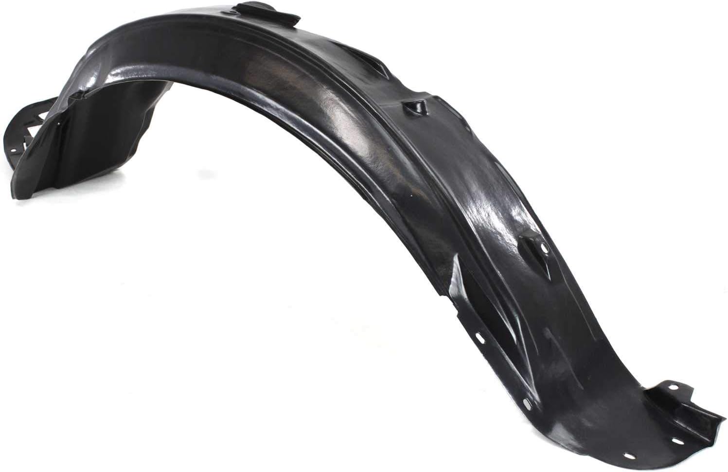 Front Fender Liner Left Driver Side Direct Replacement Compatible With 2005-2008 Acura RL AC1250100 74150SJAA00