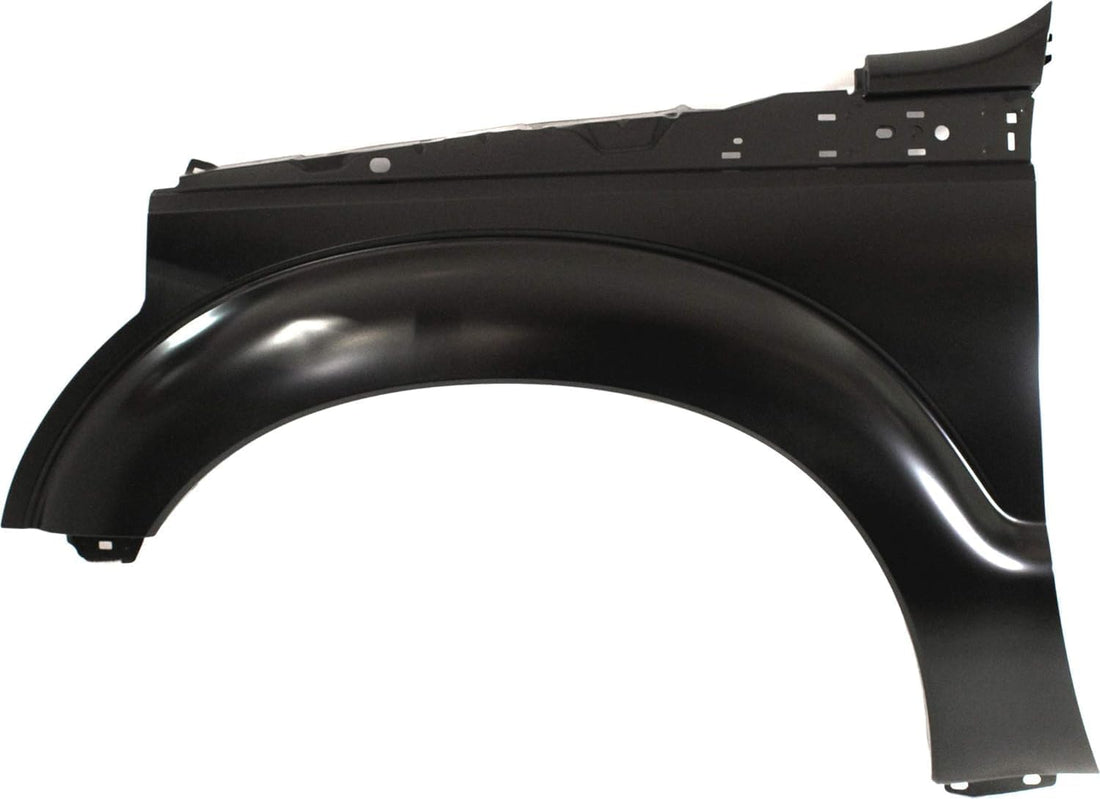Front Fender Primed Steel Left Driver Side Direct Replacement Compatible With 2011-2016 Ford F-250 / F-350 Super Duty FO1240284 BC3Z16006A