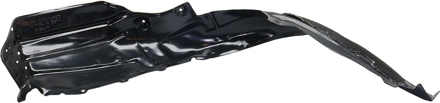 Front Section Fender Liner Rear Section Right Passenger Side Direct Replacement Compatible with 2015-2017 Lexus NX200t / NX300h LX1249134 5387578010