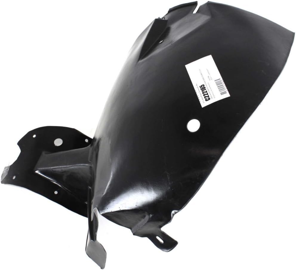 Front Section Fender Liner Cover Extension Right Passenger Side Direct Replacement Compatible With 2004-2009 Cadillac SRX GM1249171 15926323