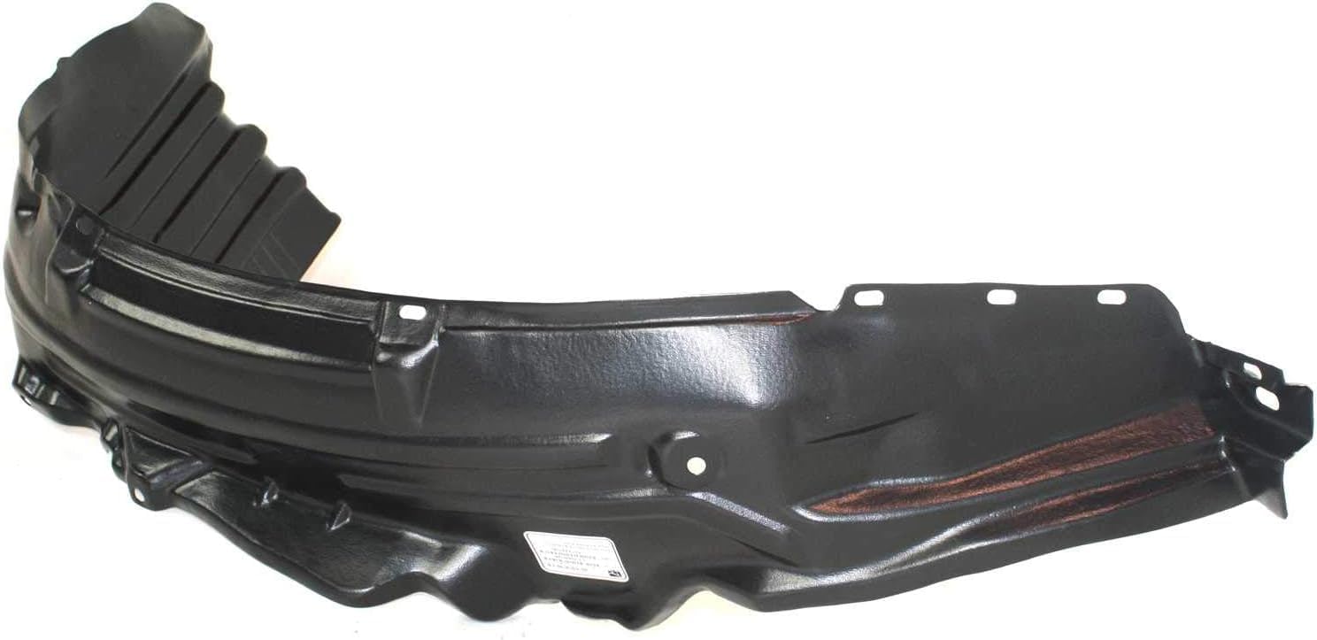 Front Fender Liner Right Passenger Side Direct Replacement Compatible With 2000-2006 Nissan Sentra NI1249106 638425M000