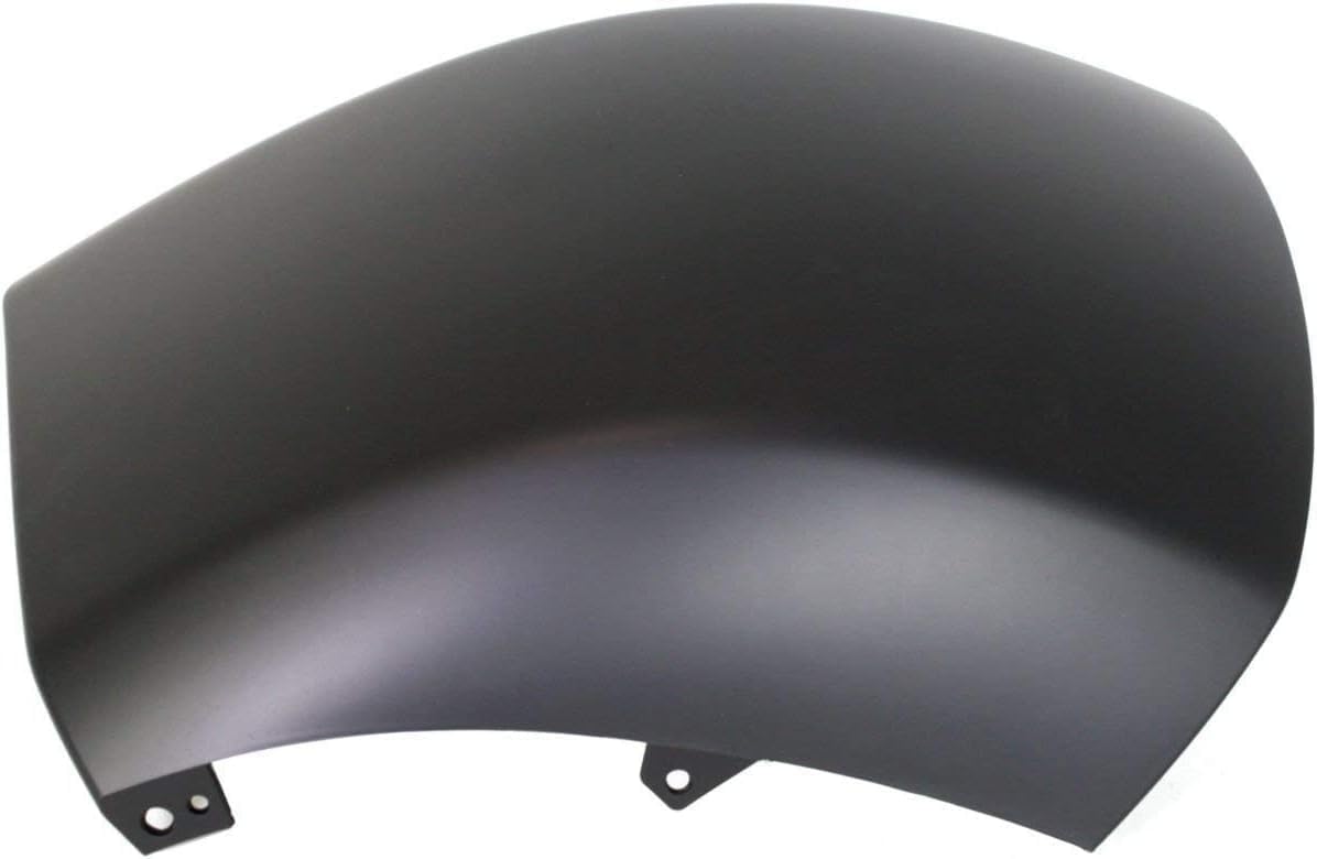 Front Bumper End Cap Primed Right Passenger Side Direct Replacement Compatible With 2007-2013 Chevrolet Silverado 1500 GM1017103 15891691
