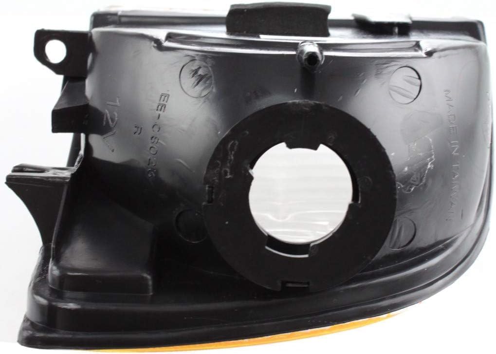 Front Corner Light Right Passenger Side Direct Replacement Compatible With 1994-2001 Dodge Ram 1500 CH2521119 55054772AD