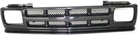 Front Grille Assembly Textured Shell And Insert Plastic Direct Replacement Compatible With 1991-1994 Chevrolet S10 Blazer / 1991-1993 Pickup GM1200143 12384611