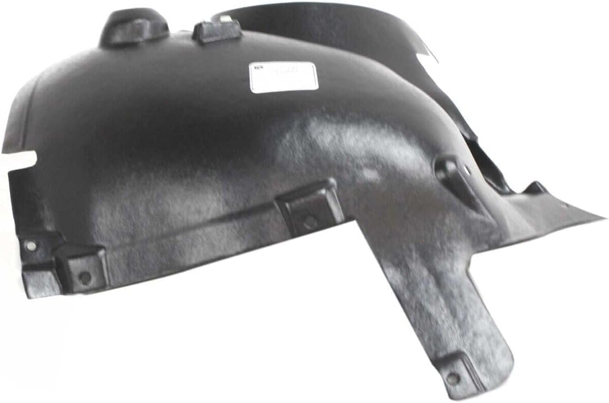 Front Upper Section Fender Liner Right Passenger Side Direct Replacement Compatible With 2003-2009 Mercedes Benz CLK-Class MB1249137 2098840622