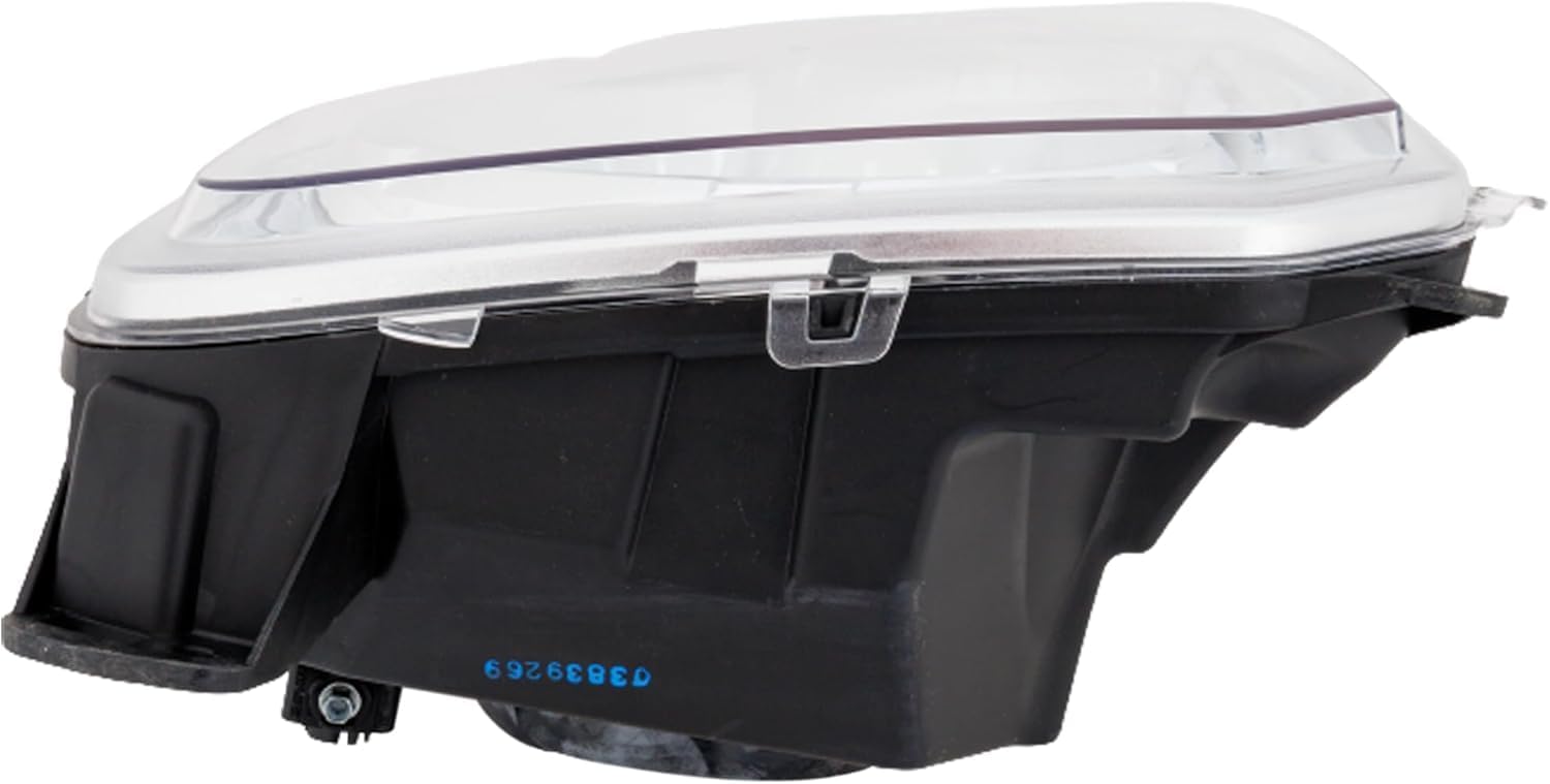 AUTOS PARTS PLUS Front Head Light Assembly Left Driver Side Direct Replacement Compatible With 2008-2012 Jeep Liberty CH2502221 57010171AE-PFM
