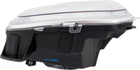 AUTOS PARTS PLUS Front Head Light Assembly Left Driver Side Direct Replacement Compatible With 2008-2012 Jeep Liberty CH2502221 57010171AE-PFM