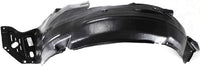 Front Fender Liner Left Driver Side Direct Replacement Compatible With 2009-2014 Acura TSX AC1248124 74150TL2A10