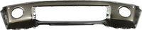 Front Bumper Steel Chrome With Park Assist Sensor Holes Direct Replacement Compatible With 2007-2013 Toyota Tundra TO1002181 521110C901