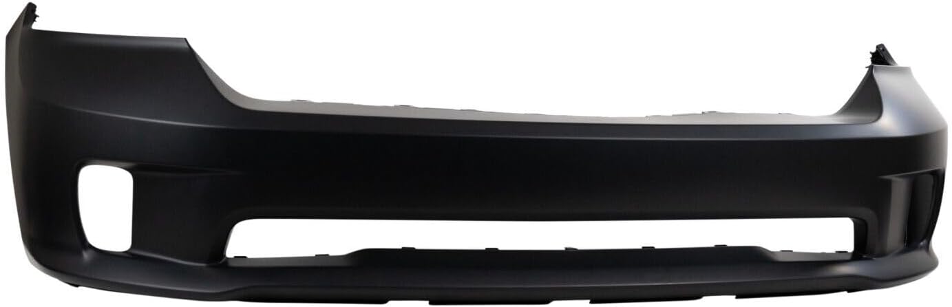 Front Bumper Cover Primed with Fog Light Cutouts Direct Replacement Compatible With 2013-2018 Ram 1500 Sport & Express CH1000A10 68197698AA
