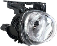 Set Of 2 Front Head Light Assembly Plastic Left Driver & Right Passenger Side Direct Replacement Compatible With 2011-2014 Nissan Juke NI2503201 NI2502201 260101KM0A 260601KM0A