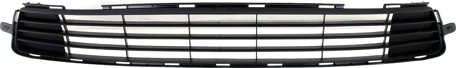 AUTOS PARTS PLUS Front Bumper Cover Primed + Upper Grille Painted Black Shell And Insert + Lower Textured Direct Replacement Compatible With 2011-2013 Toyota Corolla TO1000372 TO1036125 TO1200340