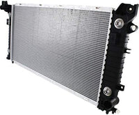 Front Radiator Aluminum Core Direct Replacement Compatible With 2014-2015 Chevrolet Silverado/GMC Sierra 1500/2015-2017 Suburban / 2016 Yukon GM3010565 84207656