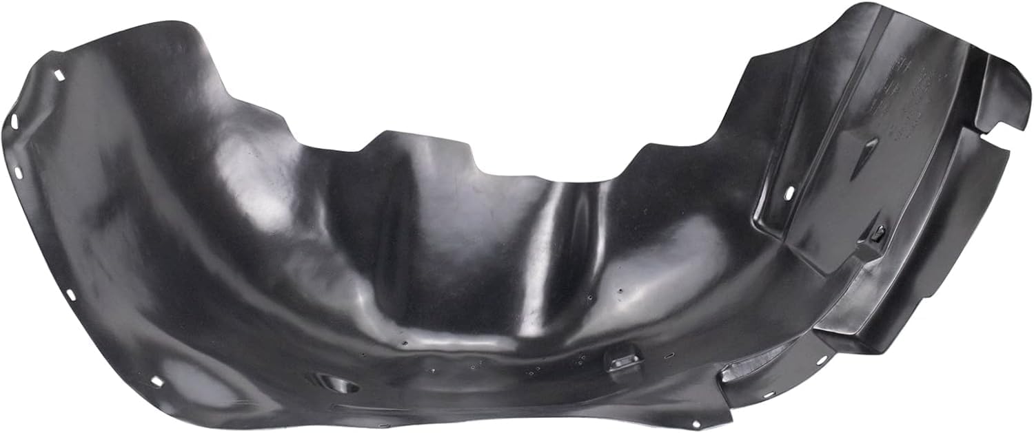 Front Fender Liner Left Driver Side Direct Replacement Compatible with 2007-2010 GMC Sierra 2500HD 3500HD GM1248200 25828531