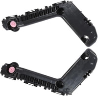 Set of 2 Front Support Bracket Plastic Left Driver & Right Passenger Side Direct Replacement Compatible with 2017-2019 Toyota Corolla TO1042131 TO1043131 5211502350 5211602330