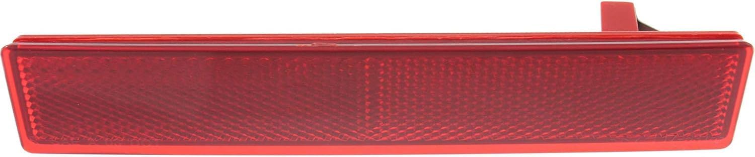 Rear Bumper Reflector Left Driver Side Direct Replacement Compatible With 2006-2008 Honda Pilot HO1185102 33505S9VA11