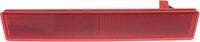 Rear Bumper Reflector Left Driver Side Direct Replacement Compatible With 2006-2008 Honda Pilot HO1185102 33505S9VA11