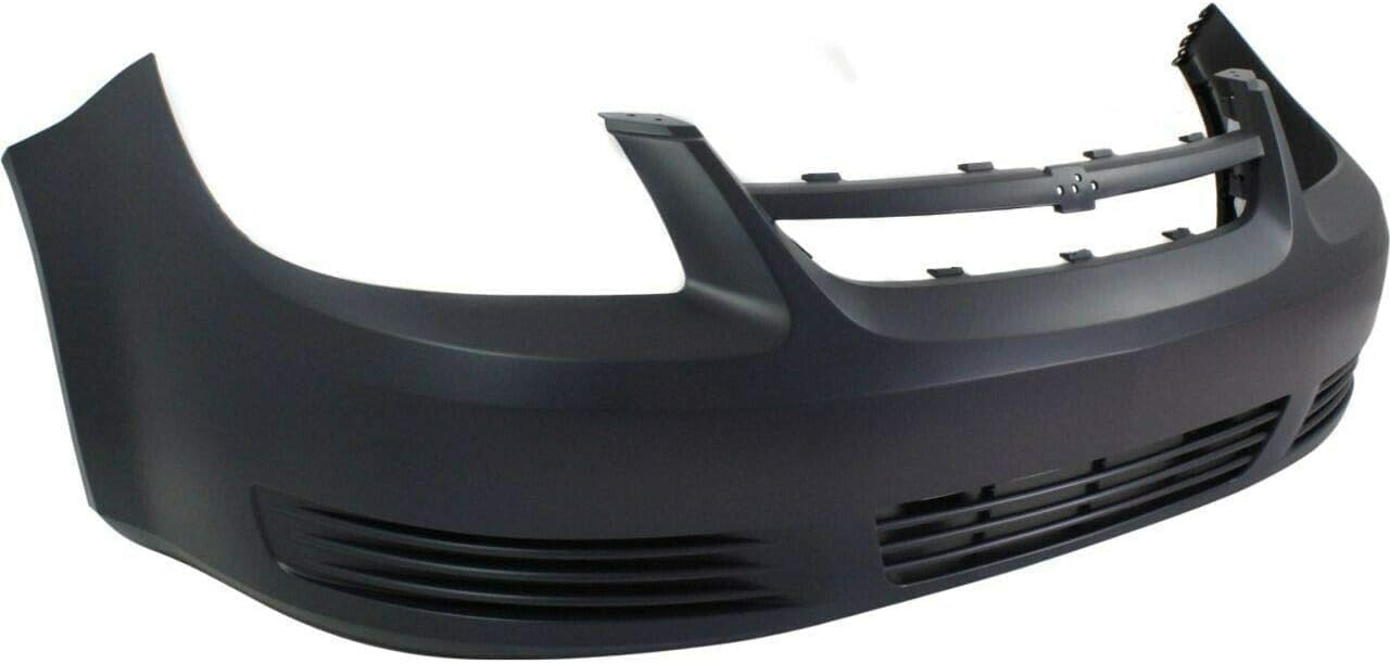 Front Bumper Cover Primed Without Fog Light Holes Direct Replacement Compatible With 2005-2010 Chevrolet Cobalt GM1000733 19120183