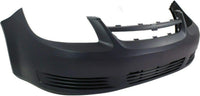 Front Bumper Cover Primed Without Fog Light Holes Direct Replacement Compatible With 2005-2010 Chevrolet Cobalt GM1000733 19120183