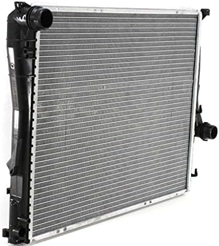 Front Radiator Aluminum Core Direct Replacement Compatible With 1999-2006 BMW E-Series / 2003-2008 Z4 BM3010107 17119071519
