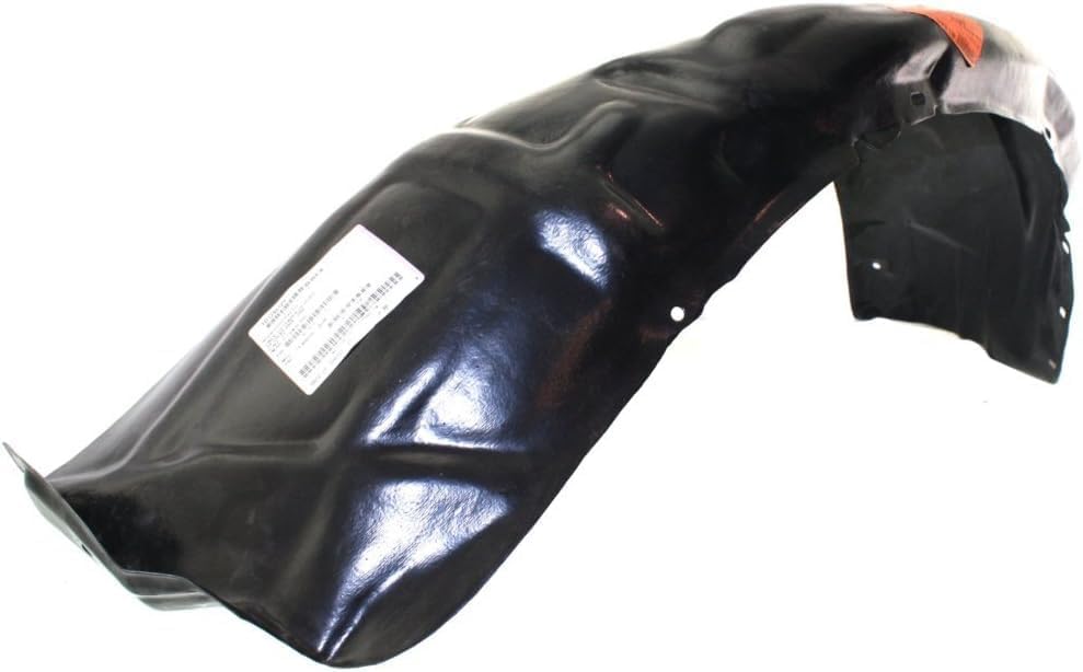 Front Fender Liner Left Driver Side Direct Replacement Compatible With 2004-2008 Toyota Solara TO1248129 53876AA021