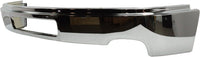 AUTOS PARTS PLUS Front Bumper Chrome Steel + Lower Valance Air Deflector Textured Direct Replacement Compatible With 2011-2014 GMC Sierra 2500HD 3500HD GM1002839 GM1092216 22755085 25998989