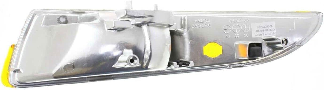 AUTOS PARTS PLUS Front Turn Signal Lights Left Driver & Right Passenger Side Direct Replacement Compatible With 1993-2002 Chevrolet Camaro GM2521146 GM2520146 5978552 5978551