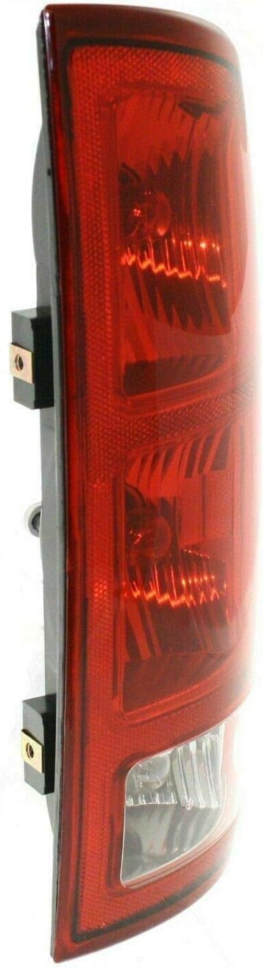 Tail Light Assembly Left Driver Side Direct Replacement Compatible With 2002-2006 Dodge Ram 1500 2500 3500 55077347AF-PFM