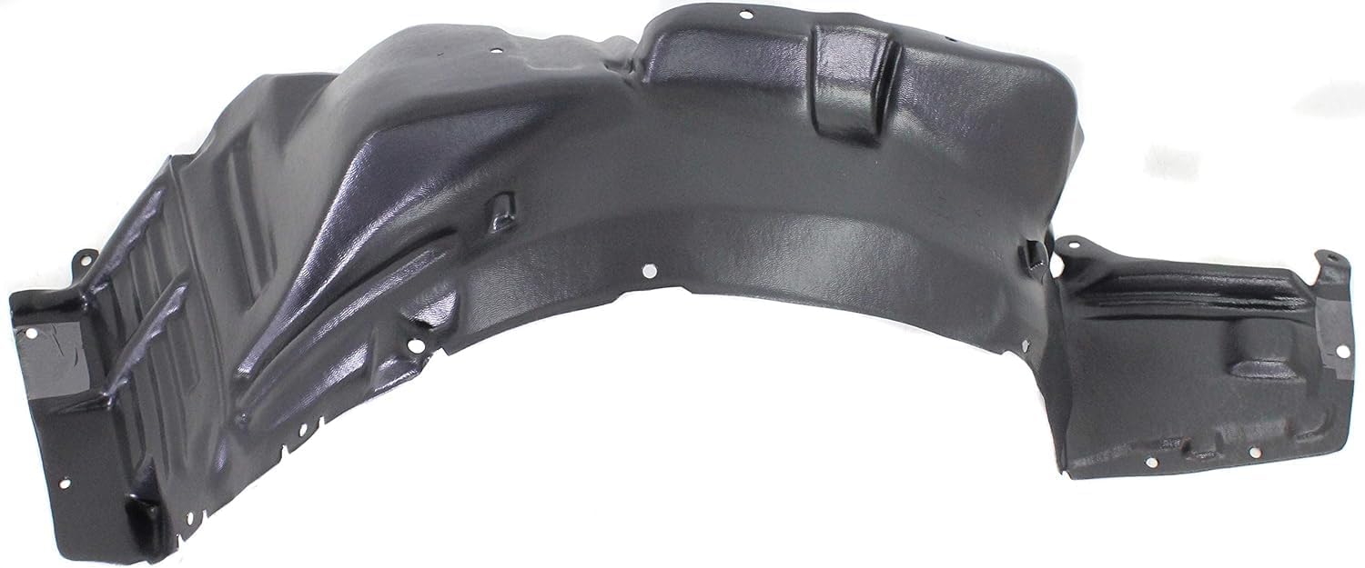 Front Fender Liner Left Driver Side Direct Replacement Compatible With 2004-2007 Mitsubishi Lancer MI1250105 MN150569
