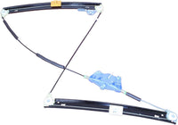 Set of 2 Front Power Window Regulator Without Motor Left Driver & Right Passenger Side Direct Replacement Compatible with 2002-2008 Audi A4 ‎AU1351102 AU1350102 8E0837462C