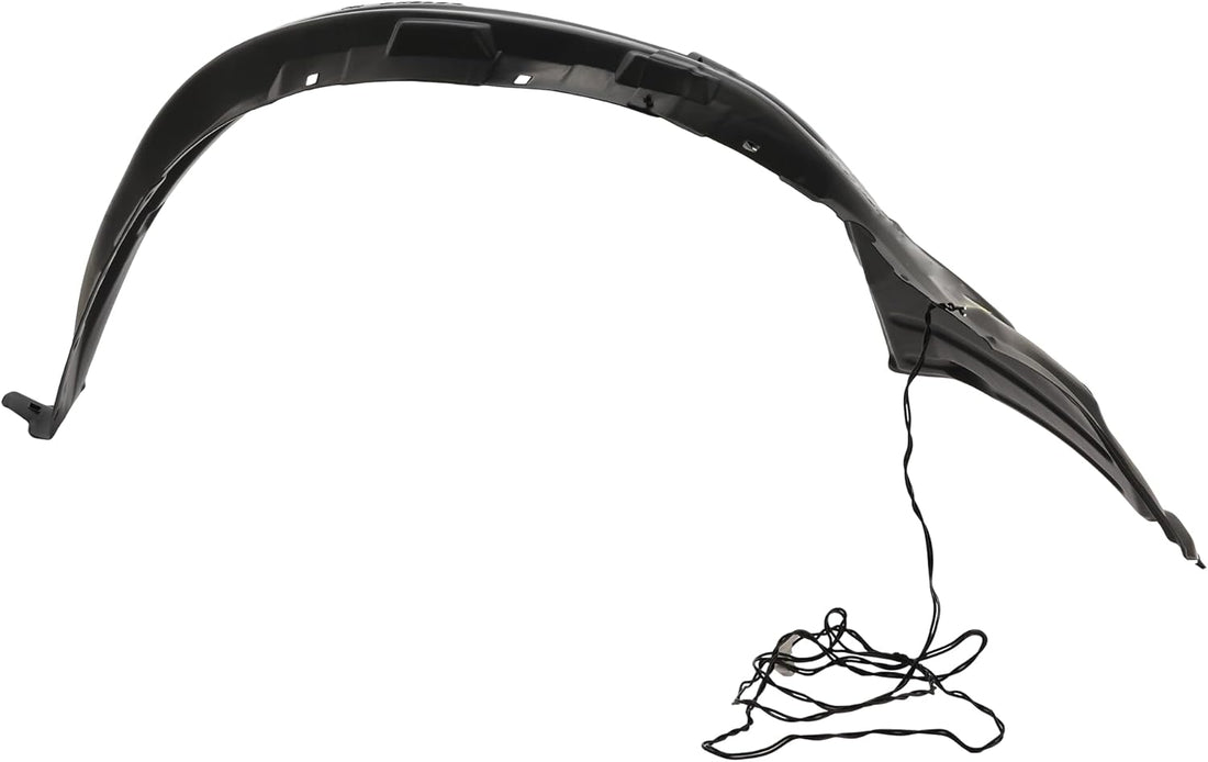 Front Fender Liner Rear Section Right Passenger Side Direct Replacement Compatible With 2007-2013 Toyota Tundra / 2008-2020 Sequoia TO1249145 538070C020