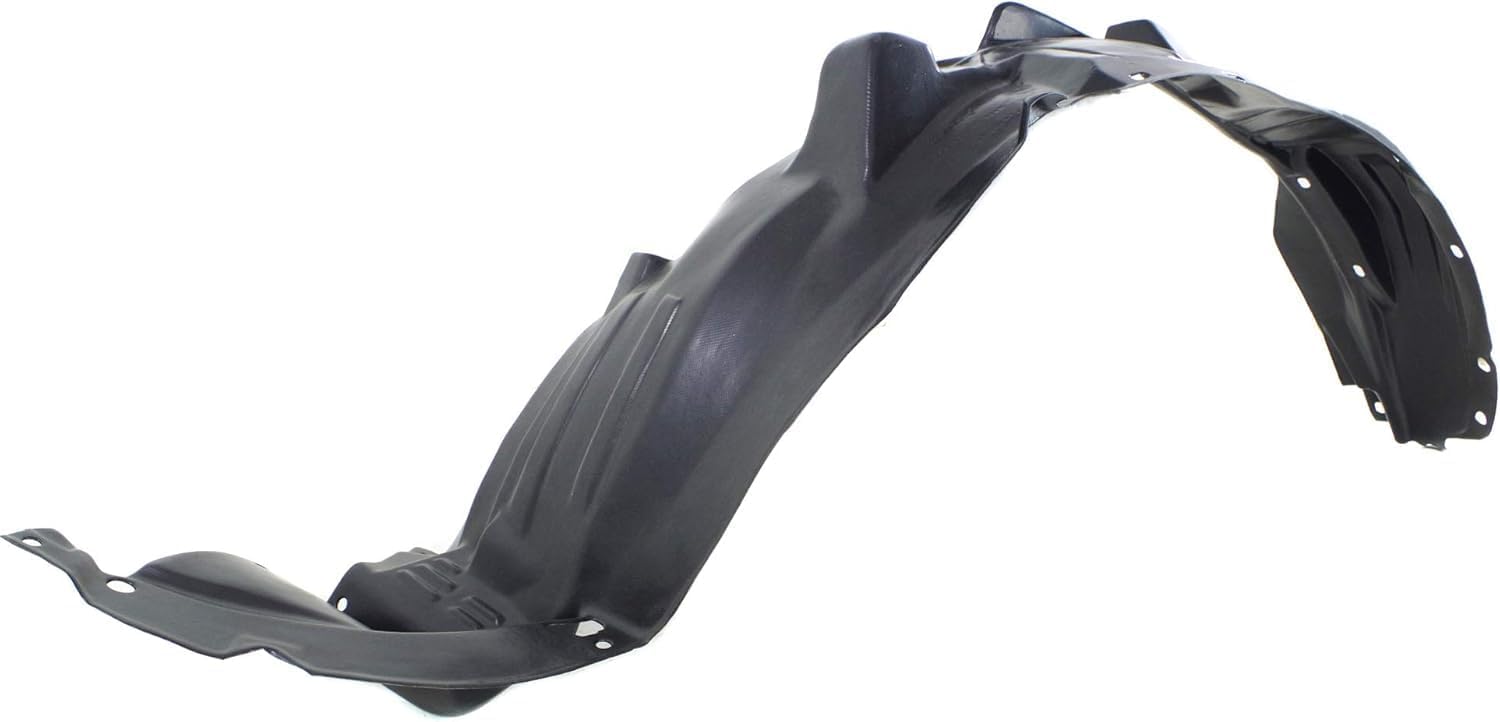 Front Fender Liner Left Driver Side Direct Replacement Compatible With 2006-2008 Honda Pilot HO1250108 74151S9VA10