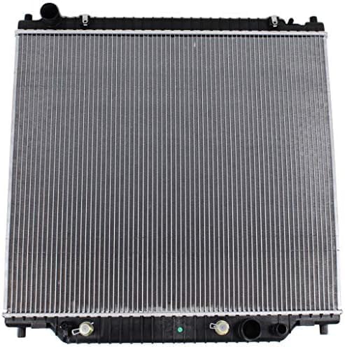 Front Radiator Aluminum Core Direct Replacement Compatible With 1999-2004 Ford F- Series / 2000-2005 Ford Excursion FO3010140 4C3Z8005EB