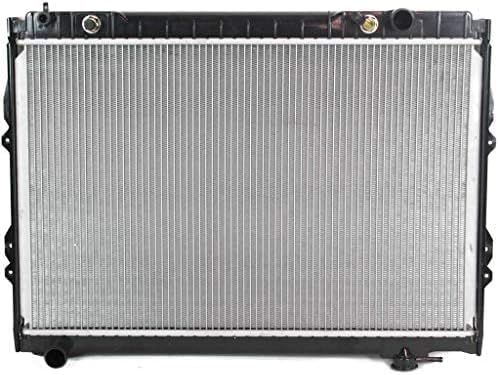 Front Radiator Aluminum Core Direct Replacement Compatible With 1993-1998 Toyota T100 TO3010189 164100W051