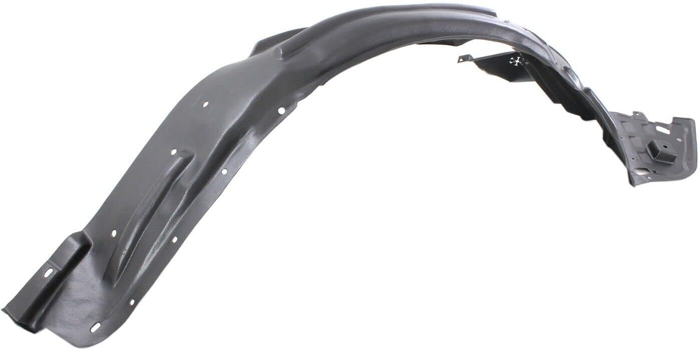 Front Fender Liner Right Passenger Side Direct Replacement Compatible With 2005-2007 Honda Odyssey HO1249124 74101SHJA00