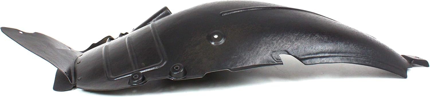 Front Section Fender Liner Left Driver Side Direct Replacement Compatible With 2007-2010 Mercedes Benz CL-Class MB1248121 2166900930