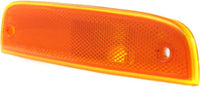 Front Marker Light Right Passenger Side Direct Replacement Compatible With 1997-2001 Jeep Cherokee CH2551118 55055146