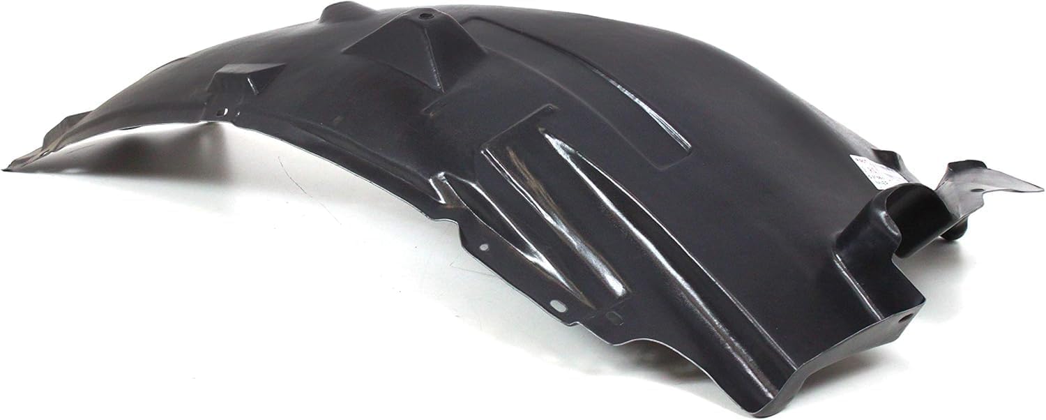 Front Fender Liner Rear Section Left Driver Side Direct Replacement Compatible With 2008-2013 Infiniti G37 / 2014-2015 Q60 IN1248115 63843JL03A