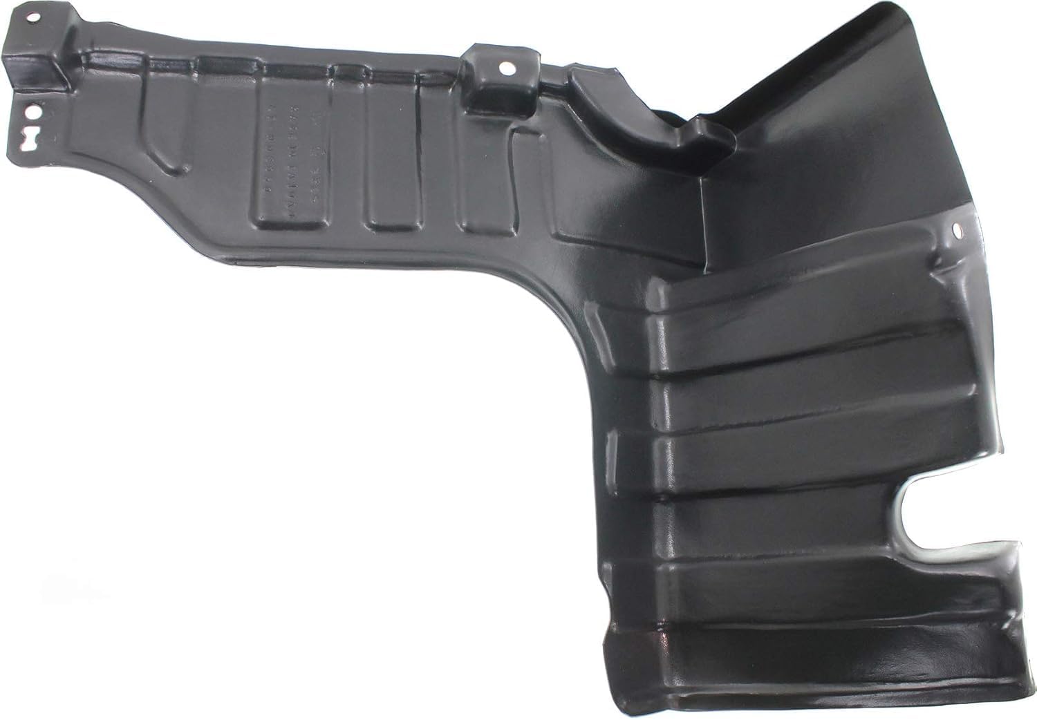 Set of 2 Front Engine Splash Shield Under Cover Rear Section Left Driver & Right Passenger Side Direct Replacement Compatible with 2011-2013 Hyundai Elantra/Coupe / 2013-2015 GT