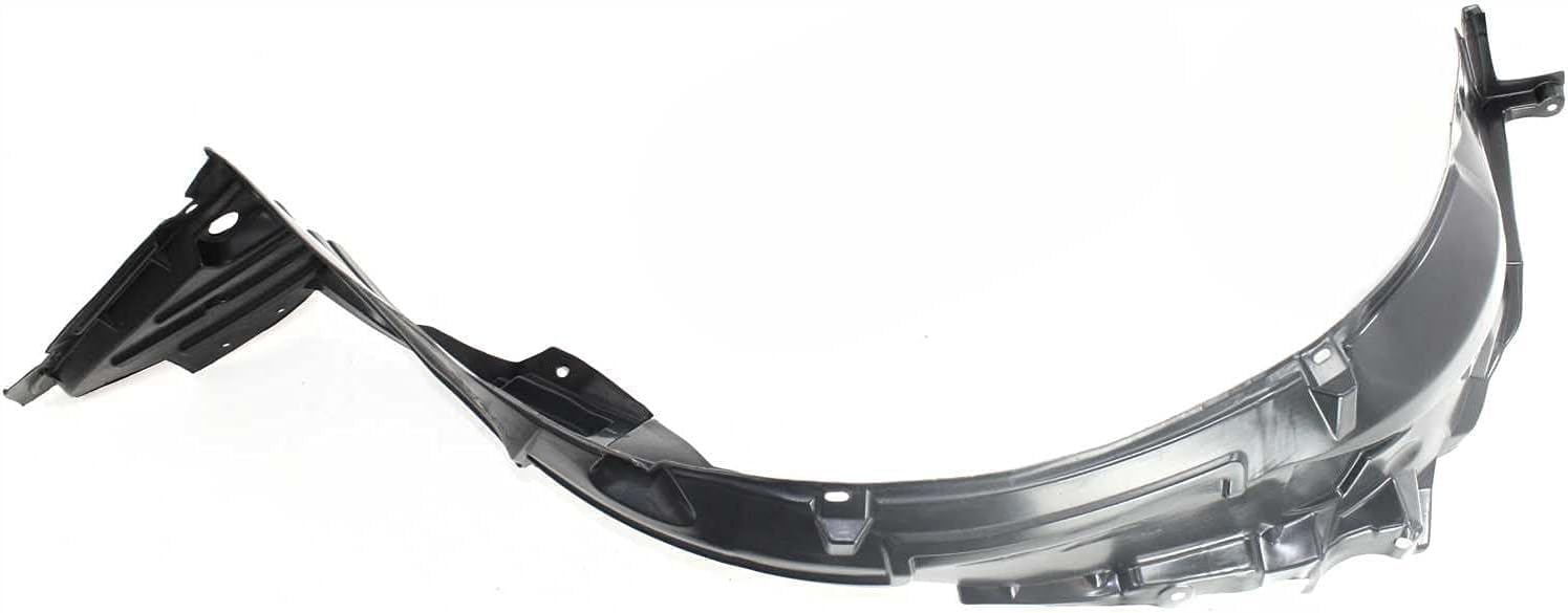 Set Of 2 Front Fender Liners Left Driver & Right Passenger Side Direct Replacement Compatible With 2004-2008 Nissan Maxima NI1251115 NI1250115 63843ZK00A 63842ZK00A