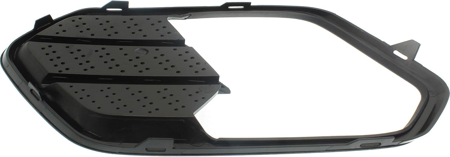 Front Fog Light Cover Textured Right Passenger Side Direct Replacement Compatible With 2017-2019 Ford Escape FO1039164 GJ5Z17K946AA
