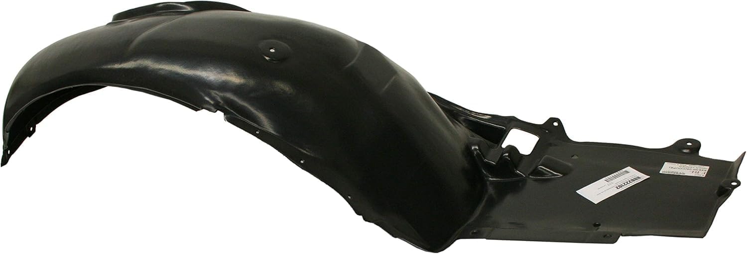 Front Fender Liner Rear Section Left Driver Side Direct Replacement Compatible With 2000-2006 BMW 3-Series BM1248101 51718268345