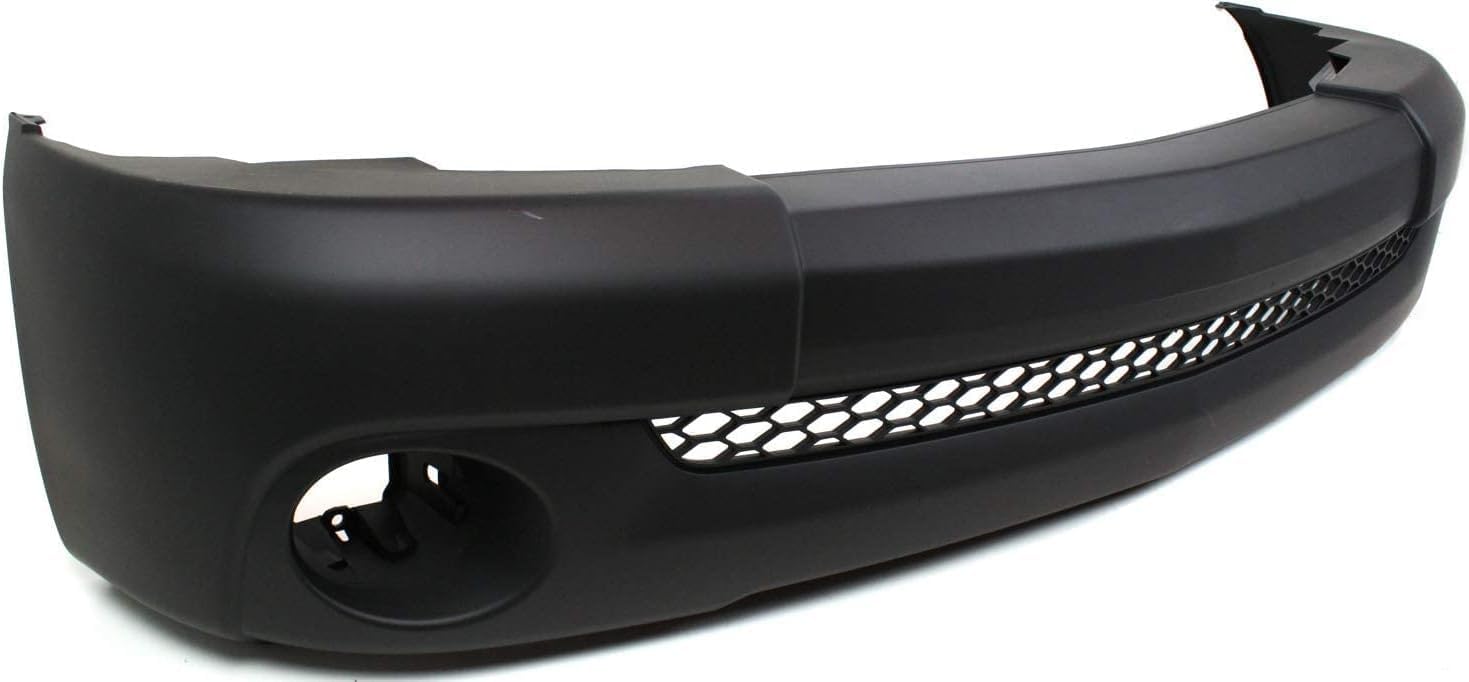 Front Bumper Cover Primed Direct Replacement Compatible With 2003-2006 Toyota Tundra TO1000254 521190C050