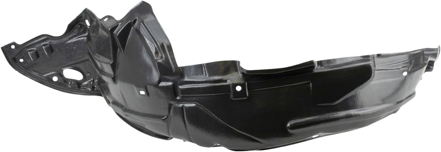 Front Fender Liner Left Driver Side Direct Replacement Compatible With 2006-2011 Honda Civic HO1248130 HO1250106 74151SVBA00 74151SVAA00