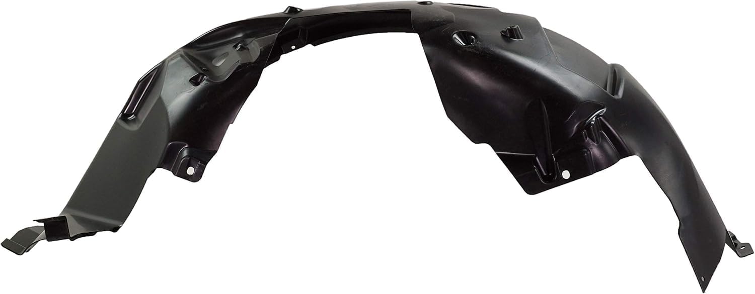 Front Fender Liner Left Driver Side Direct Replacement Compatible With 2015 Ford Mustang FO1248181 FR3Z16103C