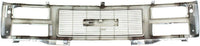 Front Grille Chrome Shell With Black Insert Direct Replacement Compatible With 1988-1993 GMC C/k Series GM1200229 15615109