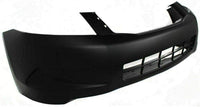 Front Bumper Cover Primed without Fog Light Holes Direct Replacement Compatible With 2008-2010 Honda Accord HO1000254 04711TA0A90ZZ