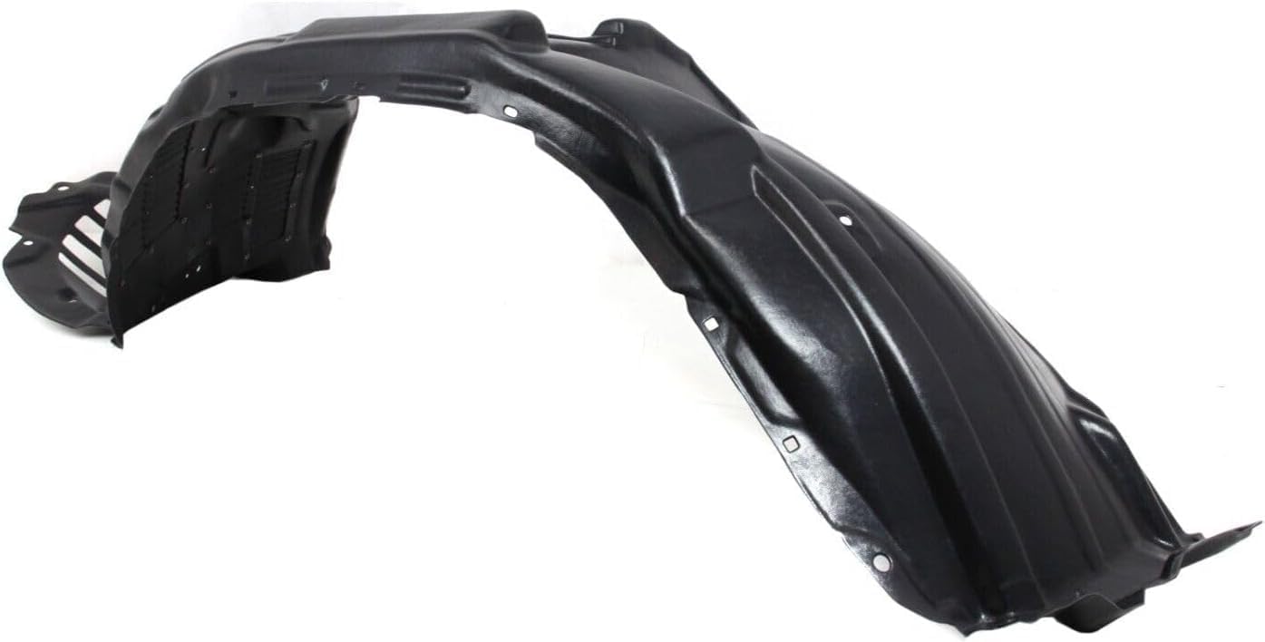 Front Fender Liner Left Driver Side Direct Replacement Compatible With 2008-2010 Toyota Highlander TO1248151 538060E040