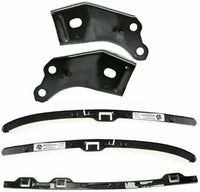 Front Bumper + Upper Cover + Valance + Reinforcement + Bracket + Retainer + Filler + Corner & Signal Lamp Left & Right Side Direct Replacement Compatible With For 01-04 Toyota Tacoma